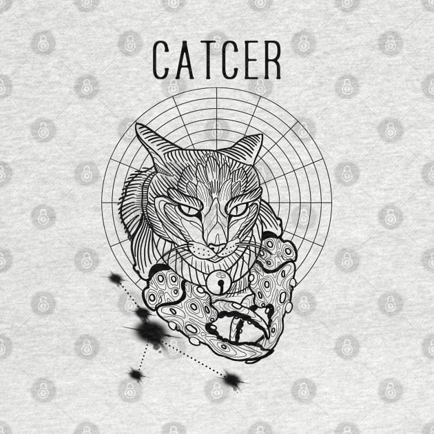 A zodiac cattery: cancer - catcer by Blacklinesw9